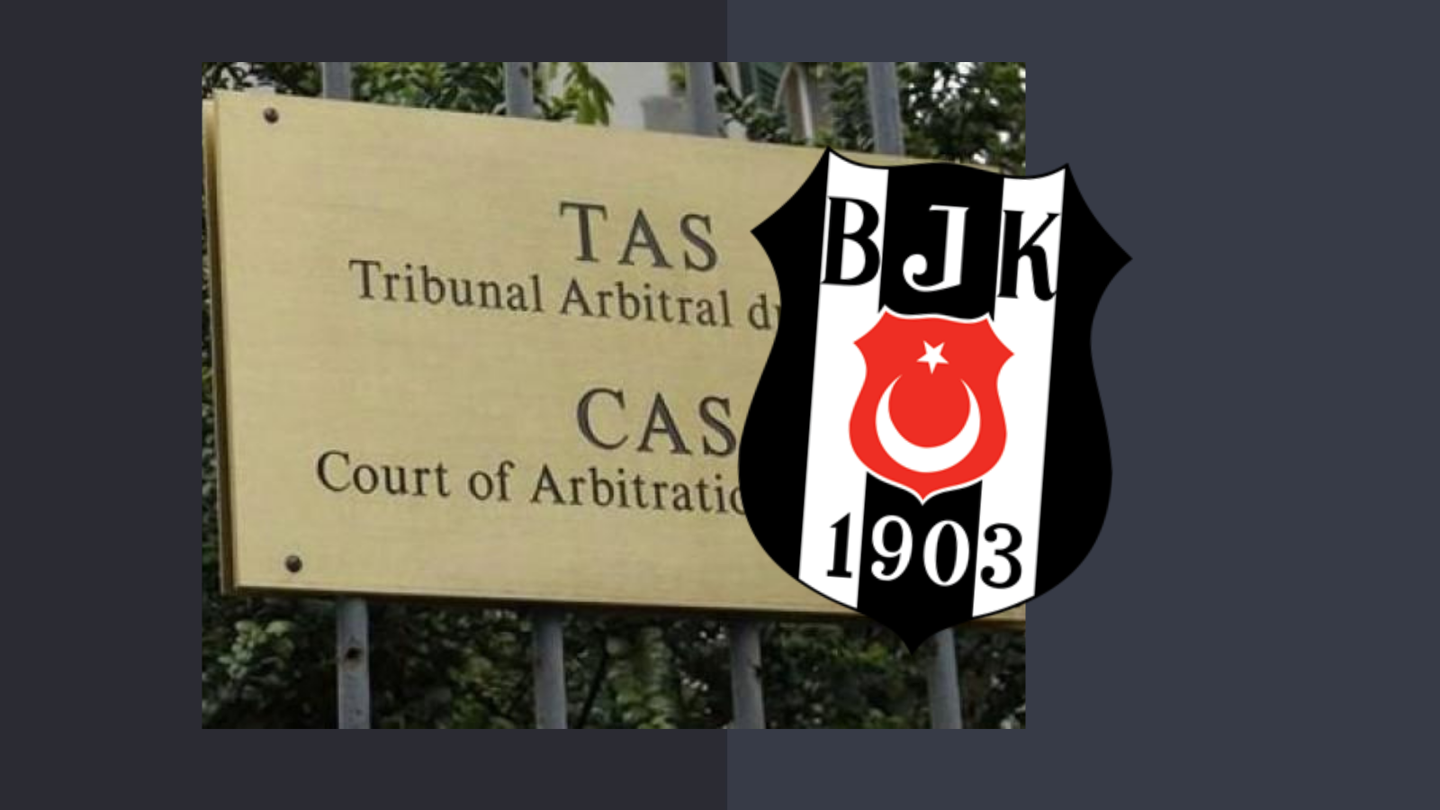 CAS'tan Beşiktaş açıklaması!