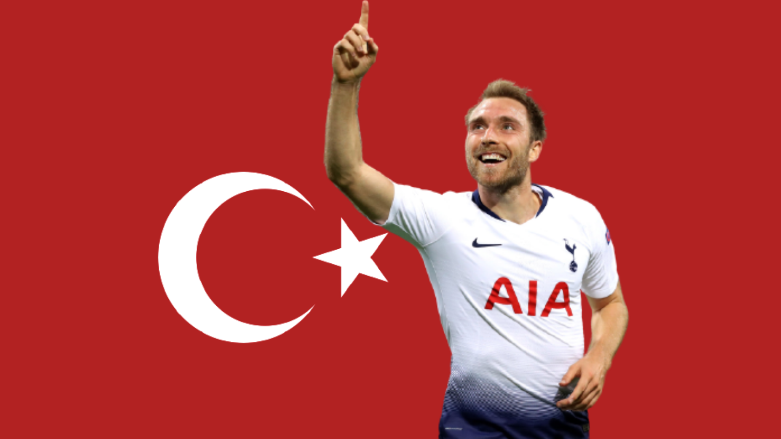 Christian Eriksen'e destek mesajları!