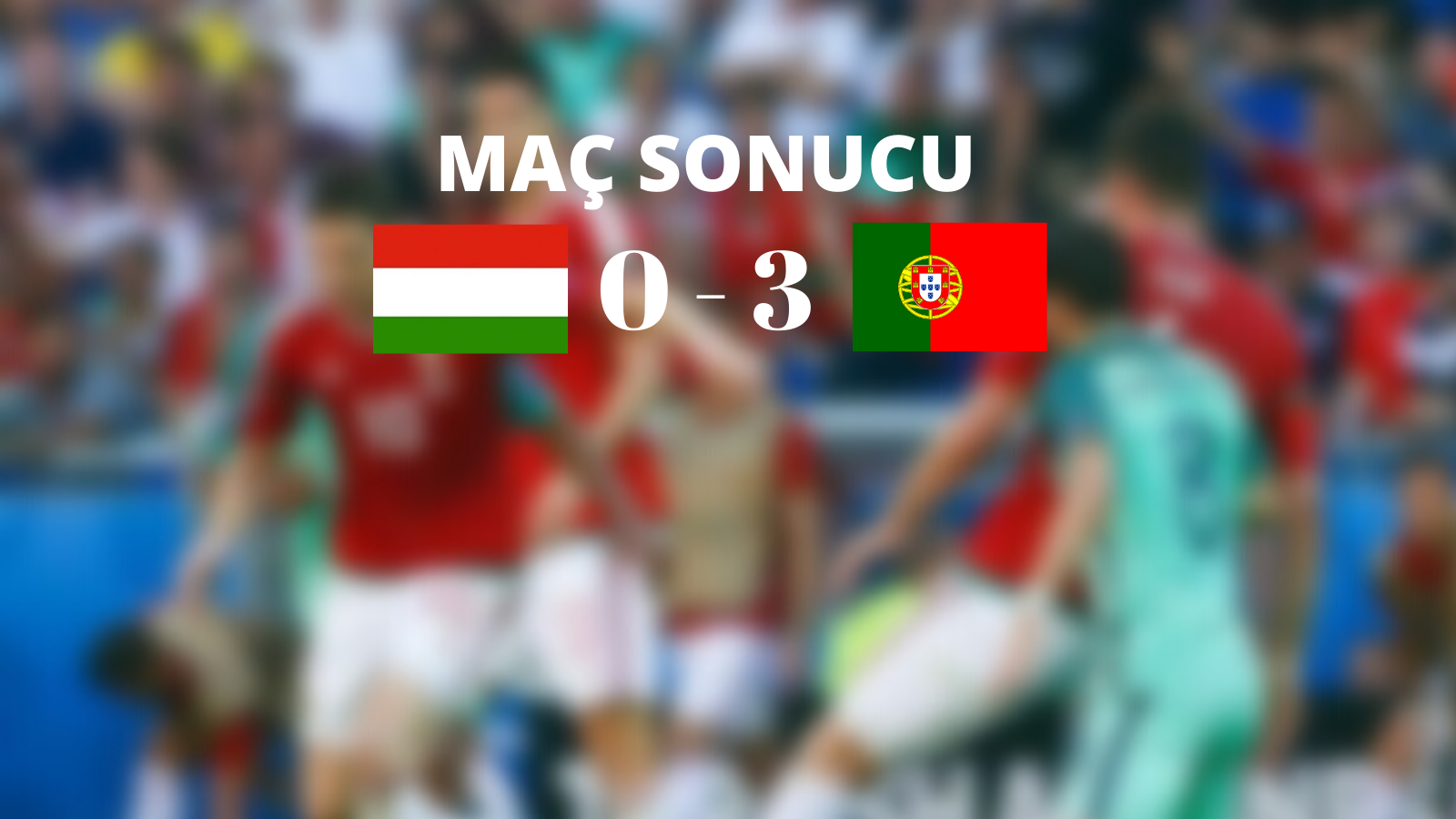 Macaristan Ronaldo'ya engel olamadı!