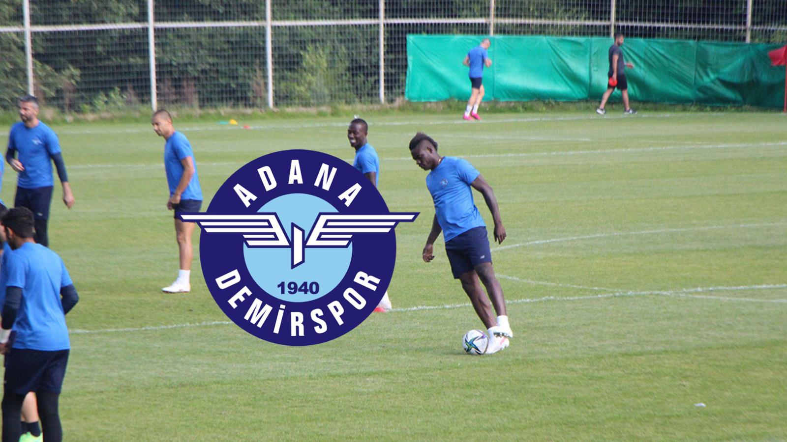 Mario Balotelli Adana Demirspor'da ilk antrenmana çıktı!