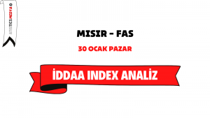 Mısır - Fas iddaa Index Tahmin